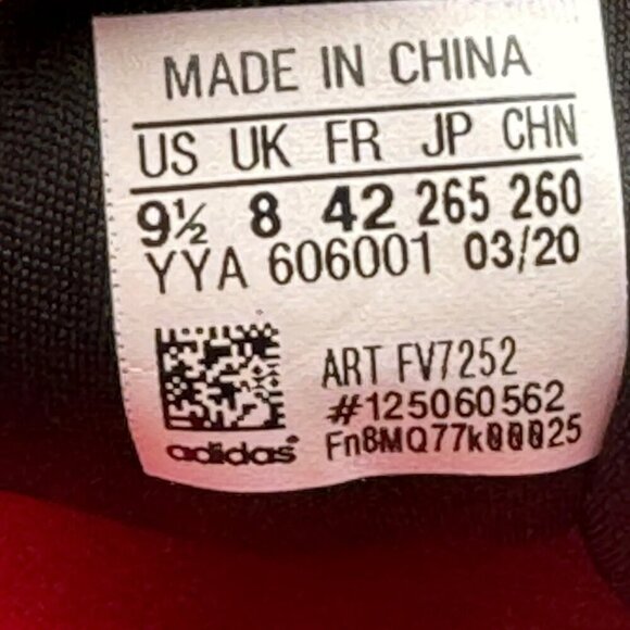 Adidas Solar Glide 3 ST Gray Signal Pink Womens Running Shoes FV7252 Size 9.5 - Picture 9 of 9